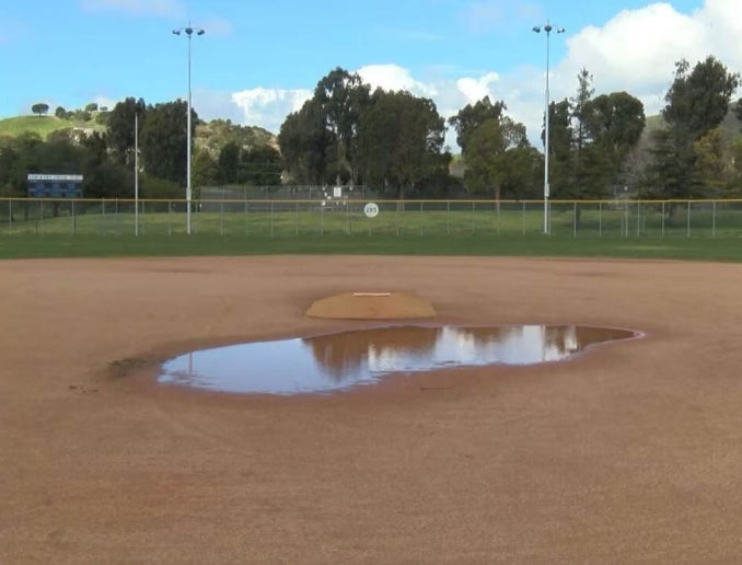How to Dry a Baseball Field After Heavy Rain