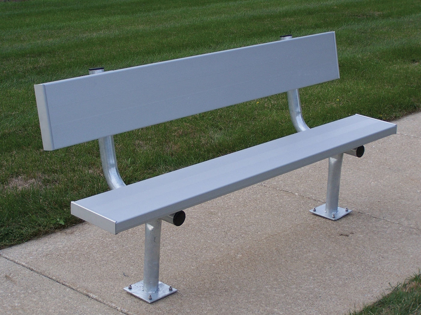 21' SURFACE MOUNT TEAM BENCH W/ BACK – Practice Partner®