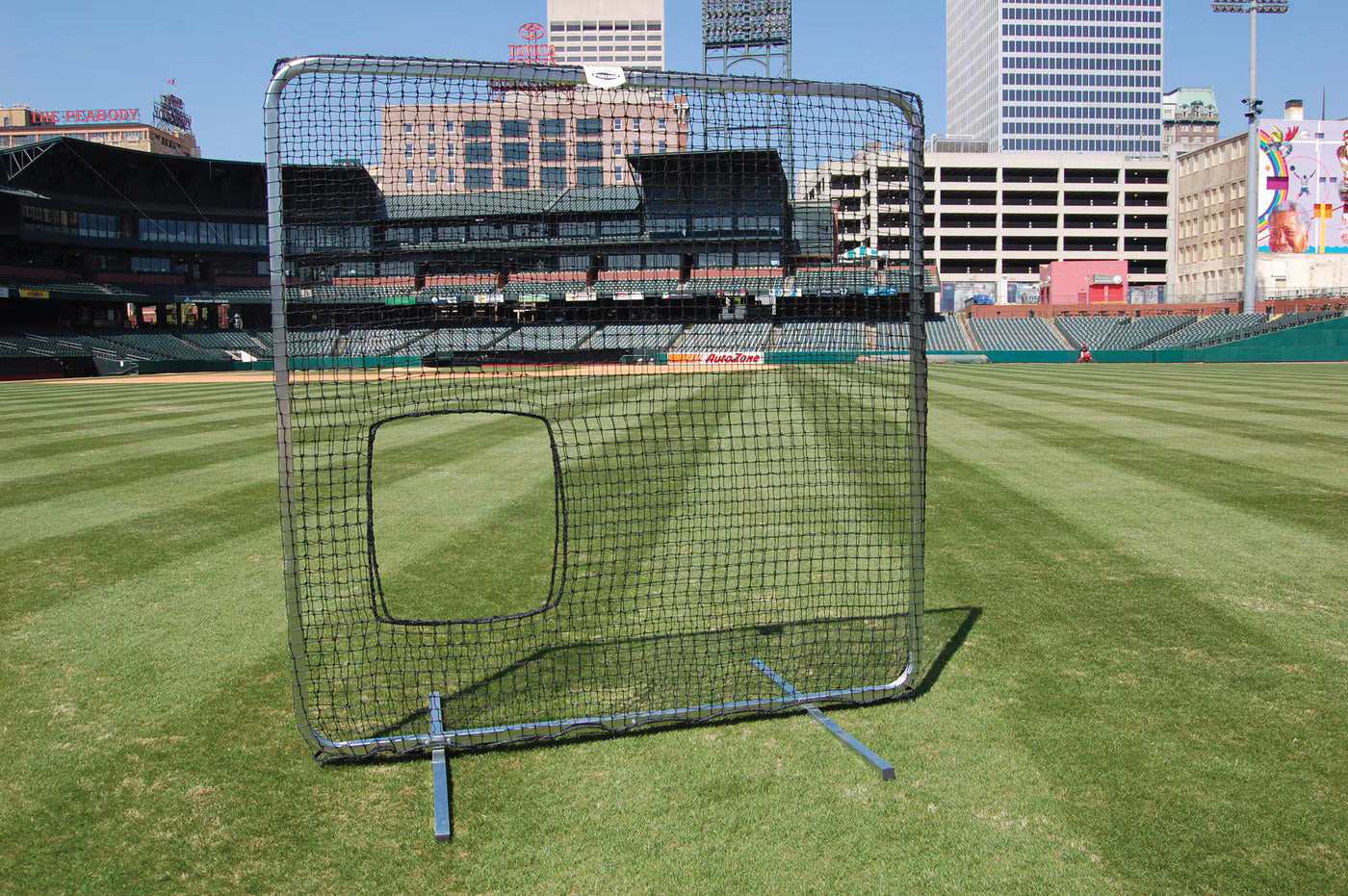 ProCage™ Premium Softball Pitcher Protective Screen 7ftx7ft w/Net